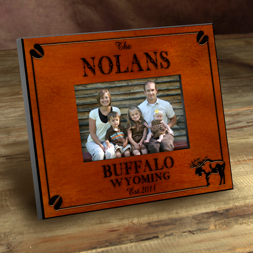 Personalized Lake Cabin Picture Frames