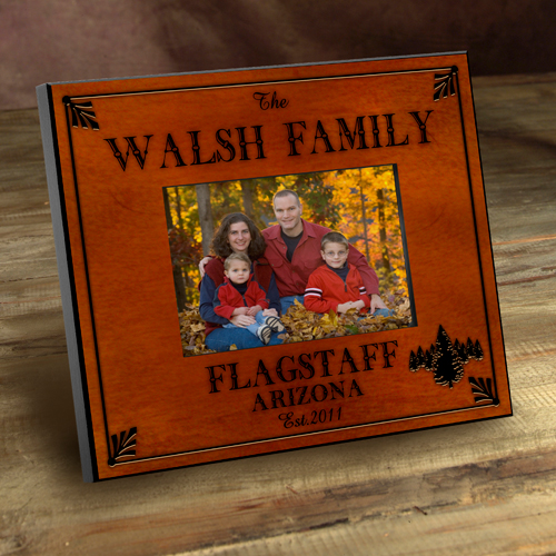 Personalized Lake Cabin Picture Frames