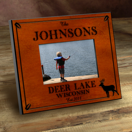 Personalized Lake Cabin Picture Frames