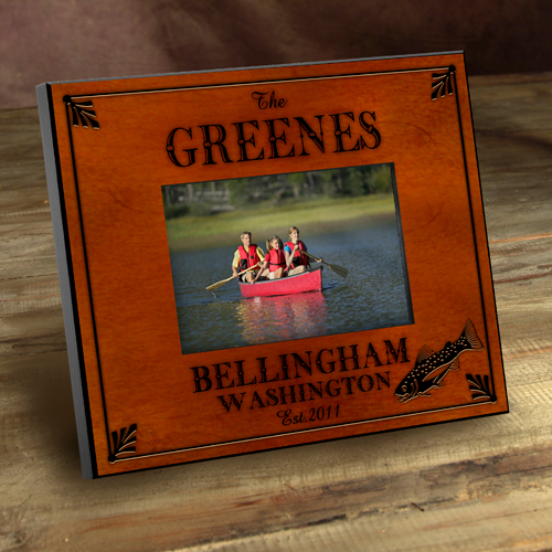 Personalized Lake Cabin Picture Frames