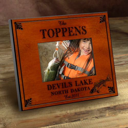 Personalized Lake Cabin Picture Frames