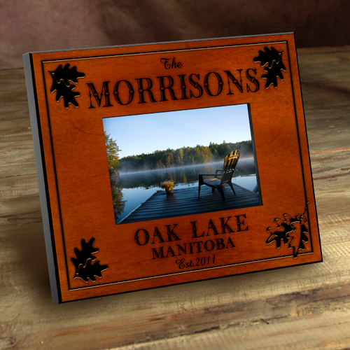 Personalized Lake Cabin Picture Frames
