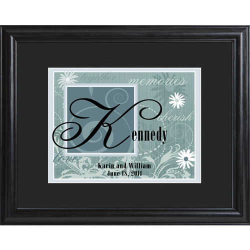 Personalized Wedding Couple Wall Print Sign