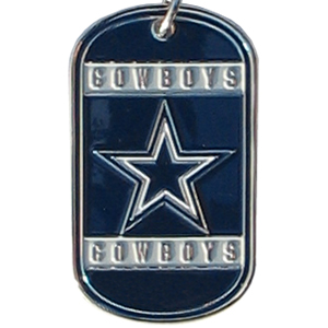 NFL Custom Engraved Dog Tag With True Colors