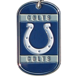 NFL Custom Engraved Dog Tag With True Colors