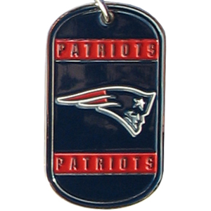 NFL Custom Engraved Dog Tag With True Colors