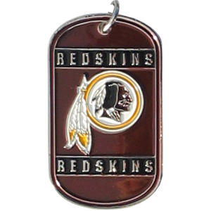 NFL Custom Engraved Dog Tag With True Colors