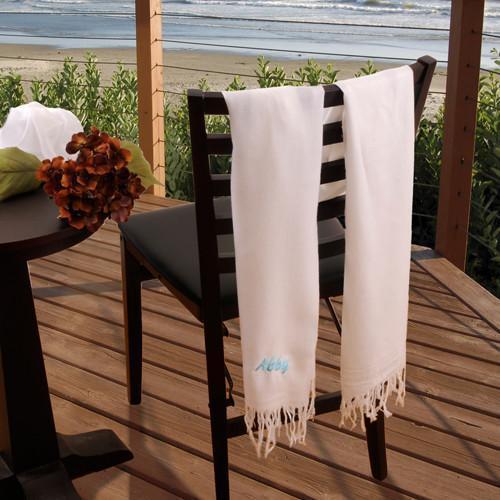 Personalized Plush Silk Pashmina Blend Scarf GC896