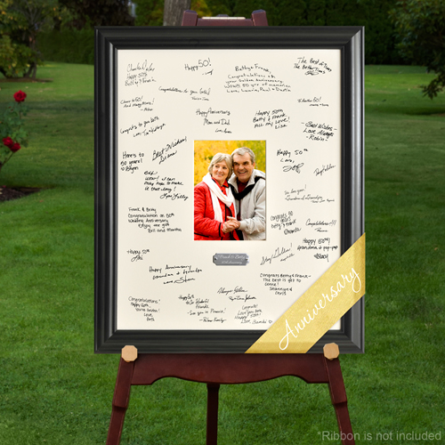 Engraved Celebrations Frame For Signatures