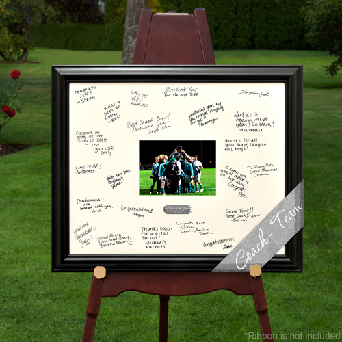 Engraved Celebrations Frame For Signatures