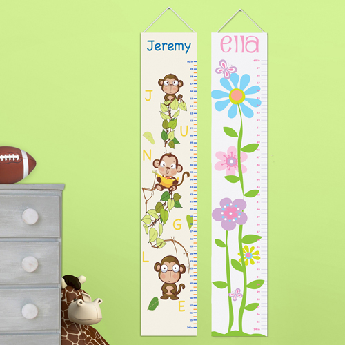 Kids Custom Height Chart Canvas GC925