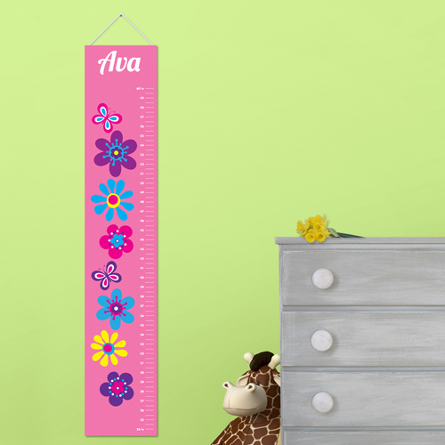 Kids Custom Height Chart Canvas