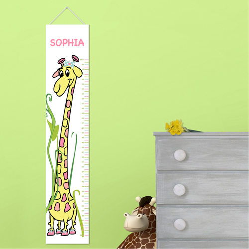 Kids Custom Height Chart Canvas