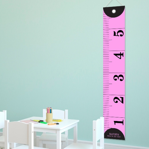 Kids Custom Height Chart Canvas