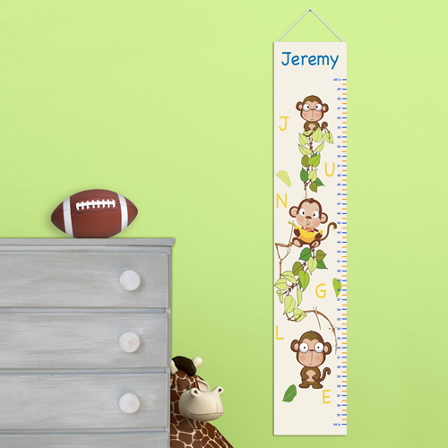 Kids Custom Height Chart Canvas