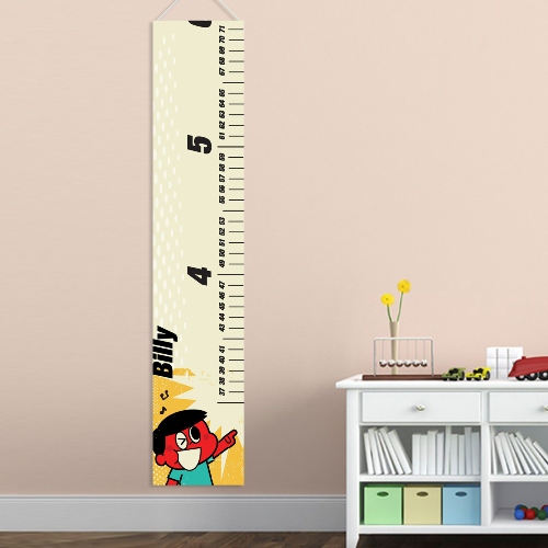 Kids Custom Height Chart Canvas
