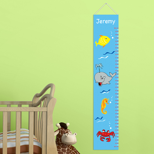 Kids Custom Height Chart Canvas