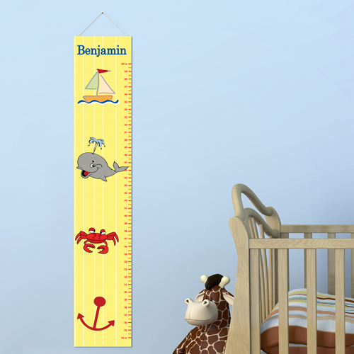 Kids Custom Height Chart Canvas
