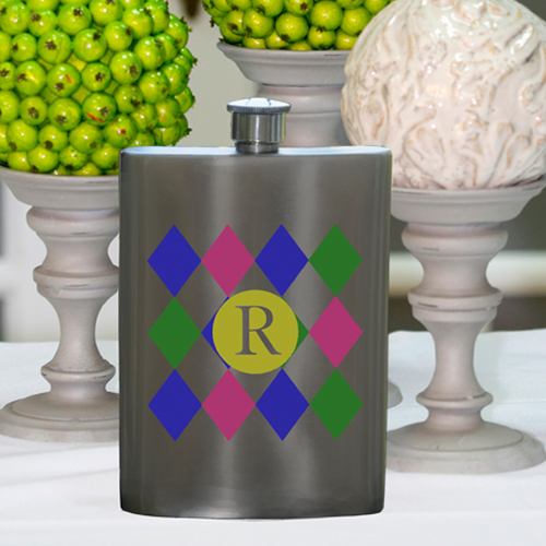 Personalized Girls Night Out 8oz Gunmetal Flask