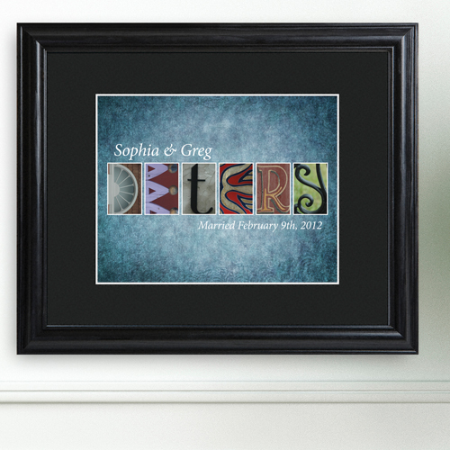Architectural Family Name Print