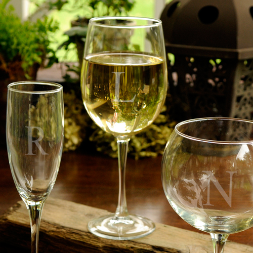 Personalized Classic Wine Glass JDS-WINE-GLASS