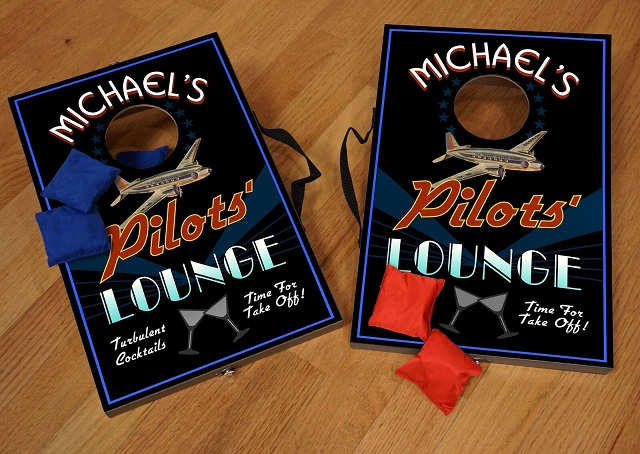 Personalized Mini Corn Hole Set