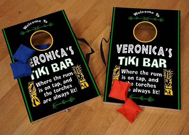 Personalized Mini Corn Hole Set