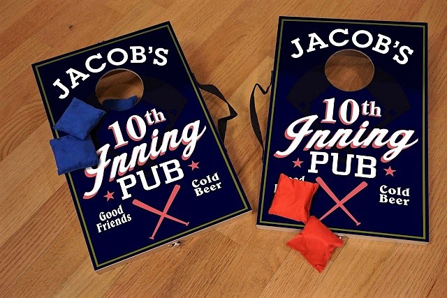 Personalized Mini Corn Hole Set