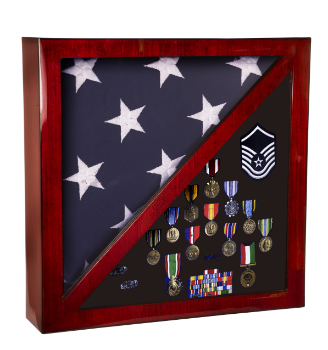Memorabilia and Memorial Flag Display Case PFC18
