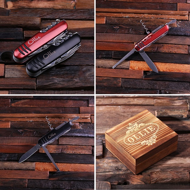 Personalized Magillacutty Pocket Utility Knife