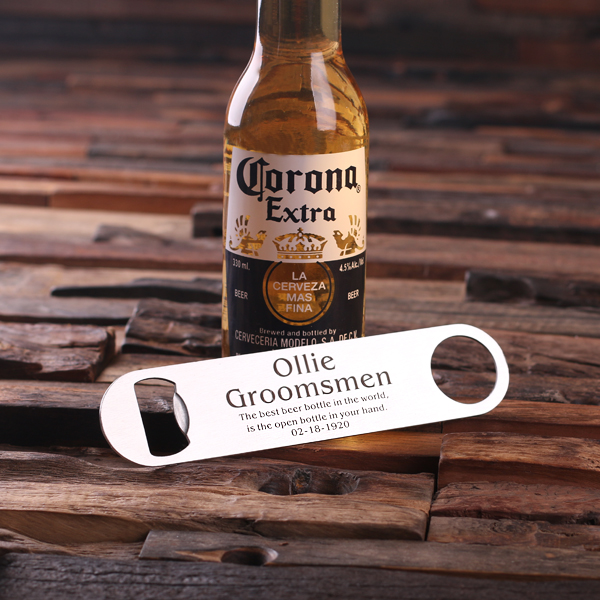 Personalized Steel Bottle Opener TP-025085