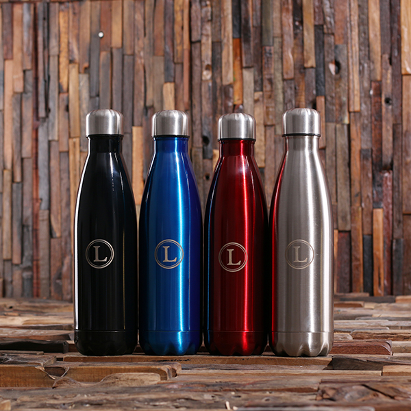 Monogrammed Sleek Water Bottle TP-025380